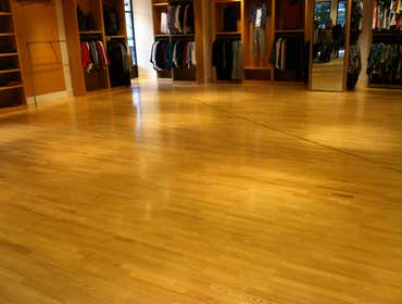 Sand and Finish Restoration of wood floors