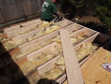 New Roof Top Deck Joists