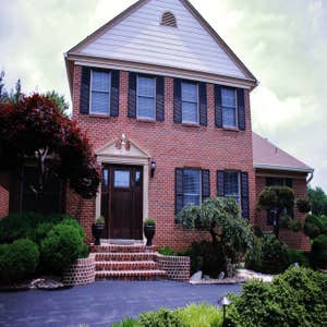 James Hardie Lap Siding | Smooth Beaded Finish | Navajo Beige | Rockville, Maryland This home in Rockville, Maryland was a very high maintenance...