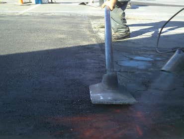 Asphalt Repiar This is a asphalt repair project that was performed by Empire Parking Lot Services in 2012. It included paving, seal coating, and parkin