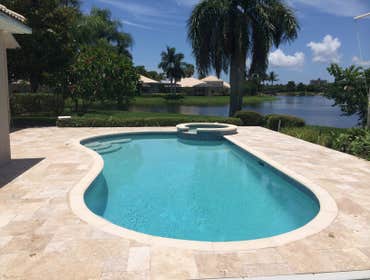 Pool, spa, tile