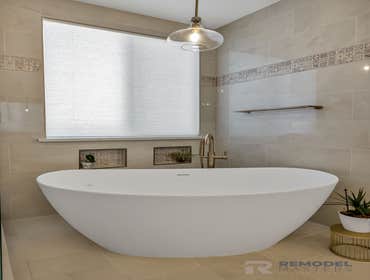 Photos by Remodel Masters #1 Guest + Master bathroom complete remodel