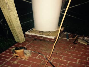 Broken Column Straighten broken column