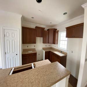 New construction kitchen