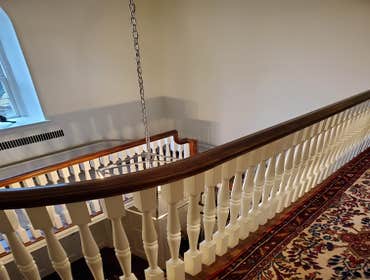 90yr old staircase restored (Haverford)