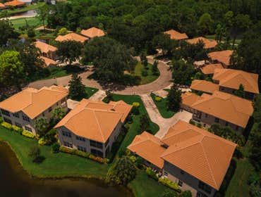 Willow Glen Community 110,000 square foot tile reroof on 33 buildings