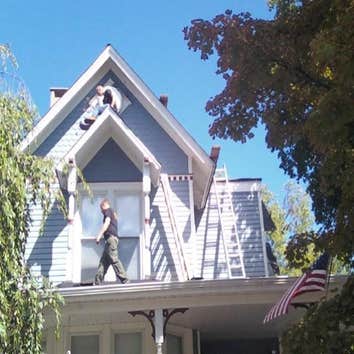Here is a recent Roofing remodel in Sommerville NJ This home needed a serious face lift and Hranek was just the man for the job. It was done in a tim