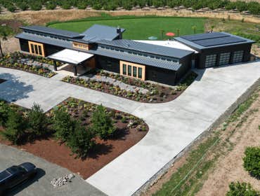 Photos by Aspire Homes Inc #3 Custom home with roof insulation, exterior insulation, solar, geothermal and pool.
