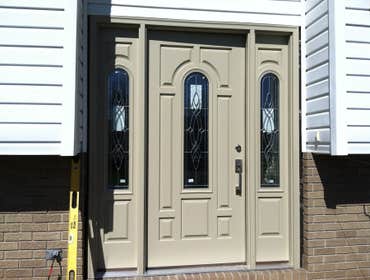 Old Front Door Had Worn Out Its Welcome Replacing your front door is a big job, but it will also be a big improvement if your old door has worn out its