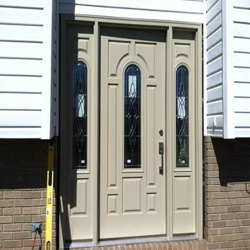 Old Front Door Had Worn Out Its Welcome Replacing your front door is a big job, but it will also be a big improvement if your old door has worn out its