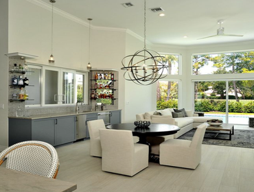 Residential Reno - Kelvin Consulting LLC MEP residential renovation, including upgrade to bar space