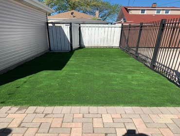 Artificial turf for kids play space or backyard
