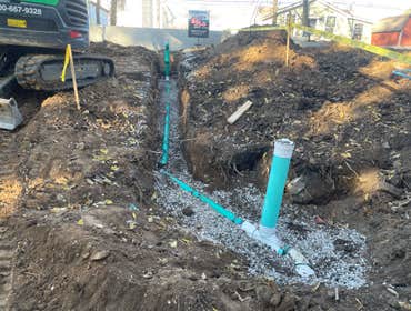 New Sewer Install