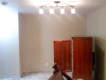Project photos from Barclay Construction gameroom