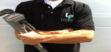 Lehigh Plumbing Remolding a bathroom.