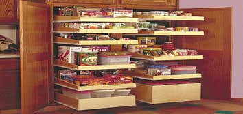Pantry Pull-out shelves