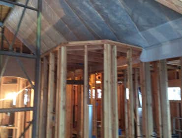 Master closet framing