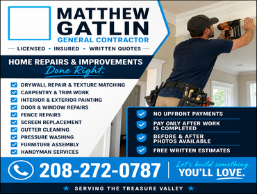 Photos by Matthew Gatlin General Contractor #1
