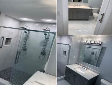 Master Bathroom Renovation Master Bathroom full gut remodel