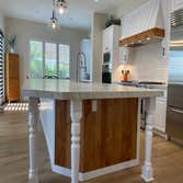 Turn your Island into something fantastic with a shiplap finish and teak accents