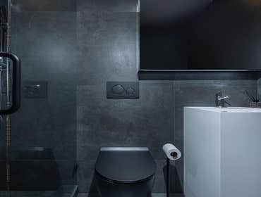 Custom master full tile shower