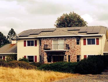Installations Green Stock Solar ground-mounts and installations on comp, tile, and metal roofs!
