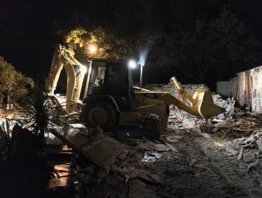 Residential Home Demolition Demolition of 1,500 sq ft home.