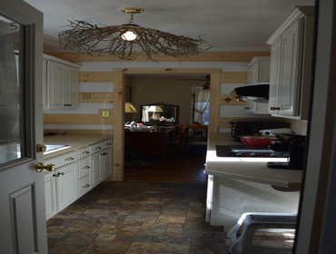 Knotty Pine Kitchen