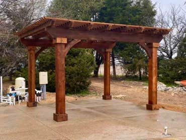 Fence and Pergola