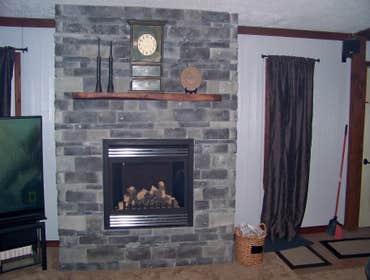 fireplace finished