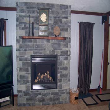fireplace finished