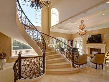high-end custom railing instal