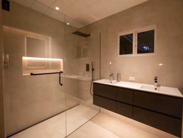 Bathroom Remodel Bathroom remodel project in Menlo Park built by Alpine Haus Construction.
Alpine Haus Construction is a licensed construction compan