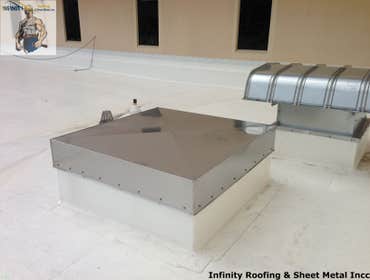 Photos from Infinity Roofing And Sheet Metal Inc Hospital Project