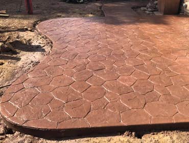 Photos by Gonzales Concrete #1 Stamp concrete