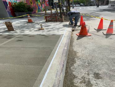 Photos by New Mh Contracting Inc #1 Sidewalk PSI4000 concrete