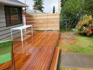 Seattle fence and deck projects