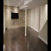 Finished Basement East Stroudsburg PA The finishing of an 1800 sq ft basement in a Toll Brothers community in East Stroudsburg PA