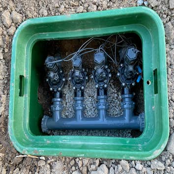 Sprinkler Valve Box Replacement