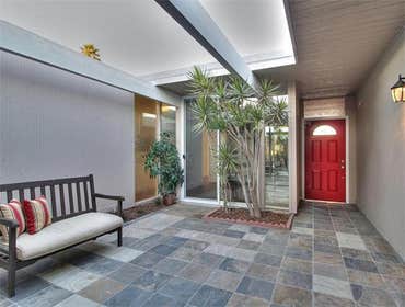 Courtyard made part of living area