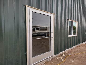 Photos by Cutter's Edge LLC #1 Metal building and office space.