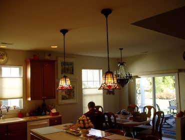 Kitchen Lighting Under counter Lighting and Pendant Lighting in a full Kitchen remodel project.