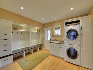 Laundry Room and Mudroom Combo