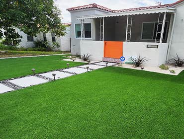 Pasadena Project Front and backyard renovation.