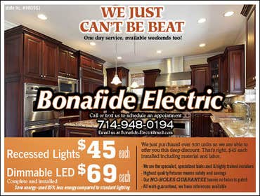 Photo(s) from Bonafide Electric Inc