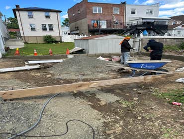 Photos by Midmac Construction Inc #9 New concrete work block work and installation new fence