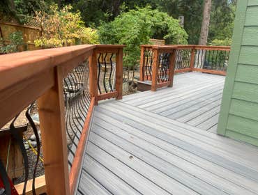 Photos by Creative Woodworks LLC #6 New build deck.