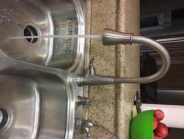 Kitchen Sink Installed