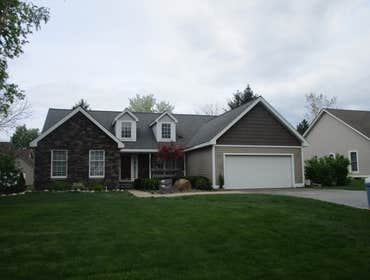 New siding & Stone