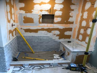 Photos by KE Home Remodel llc #1 Complete bathroom renovation